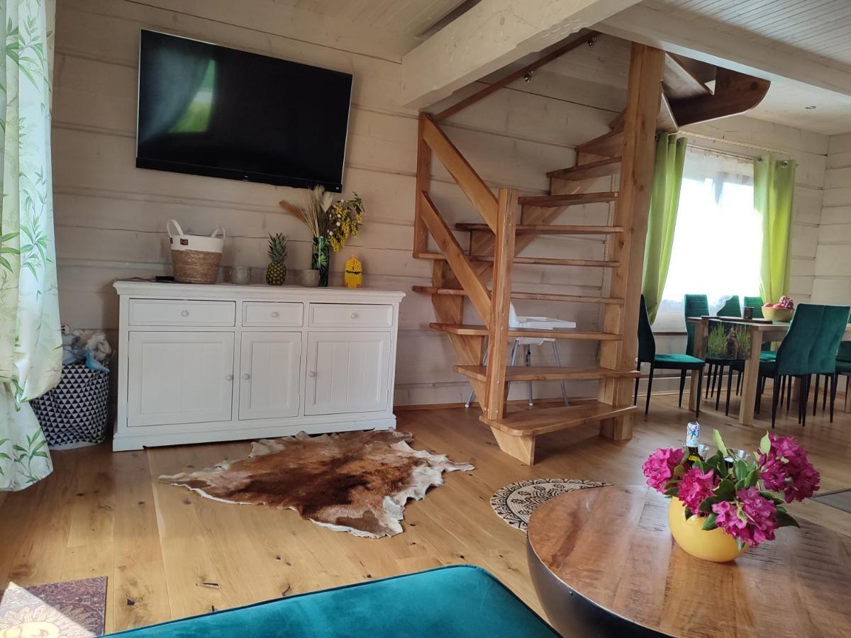 Holiday home Sudecki Dym Z Kominkiem Kolo Karpacza.