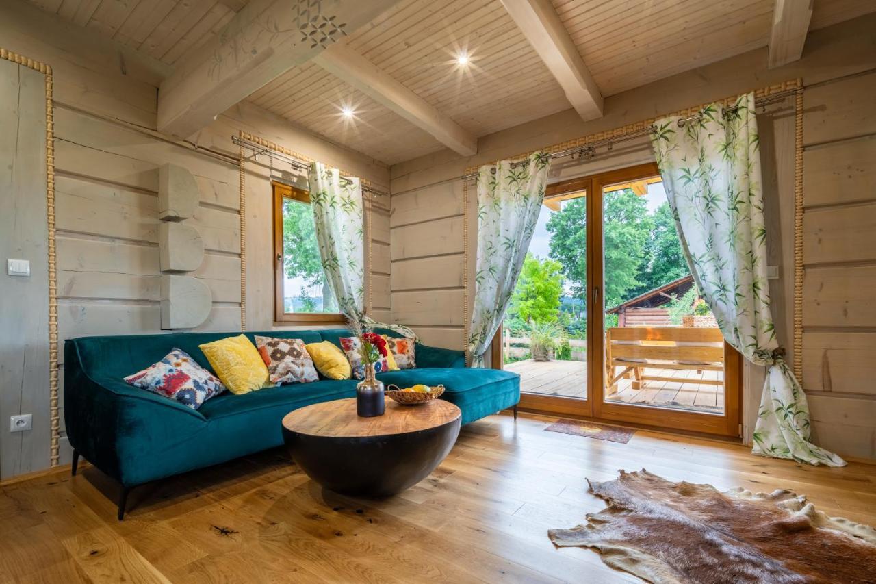 Holiday home Sudecki Dym Z Kominkiem Kolo Karpacza.
